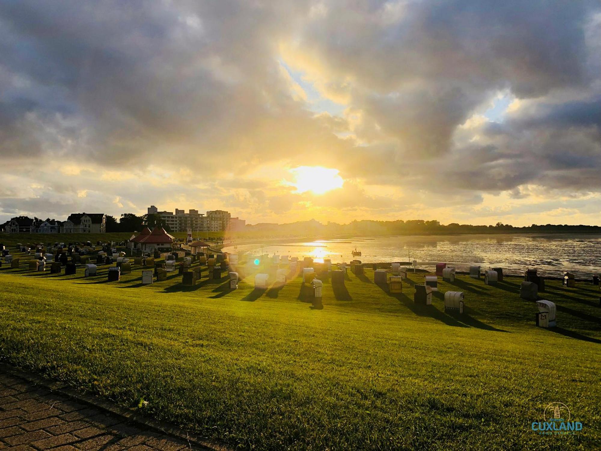 Appartamento Urlaub Direkt Im Hafen Cuxhaven Esterno foto