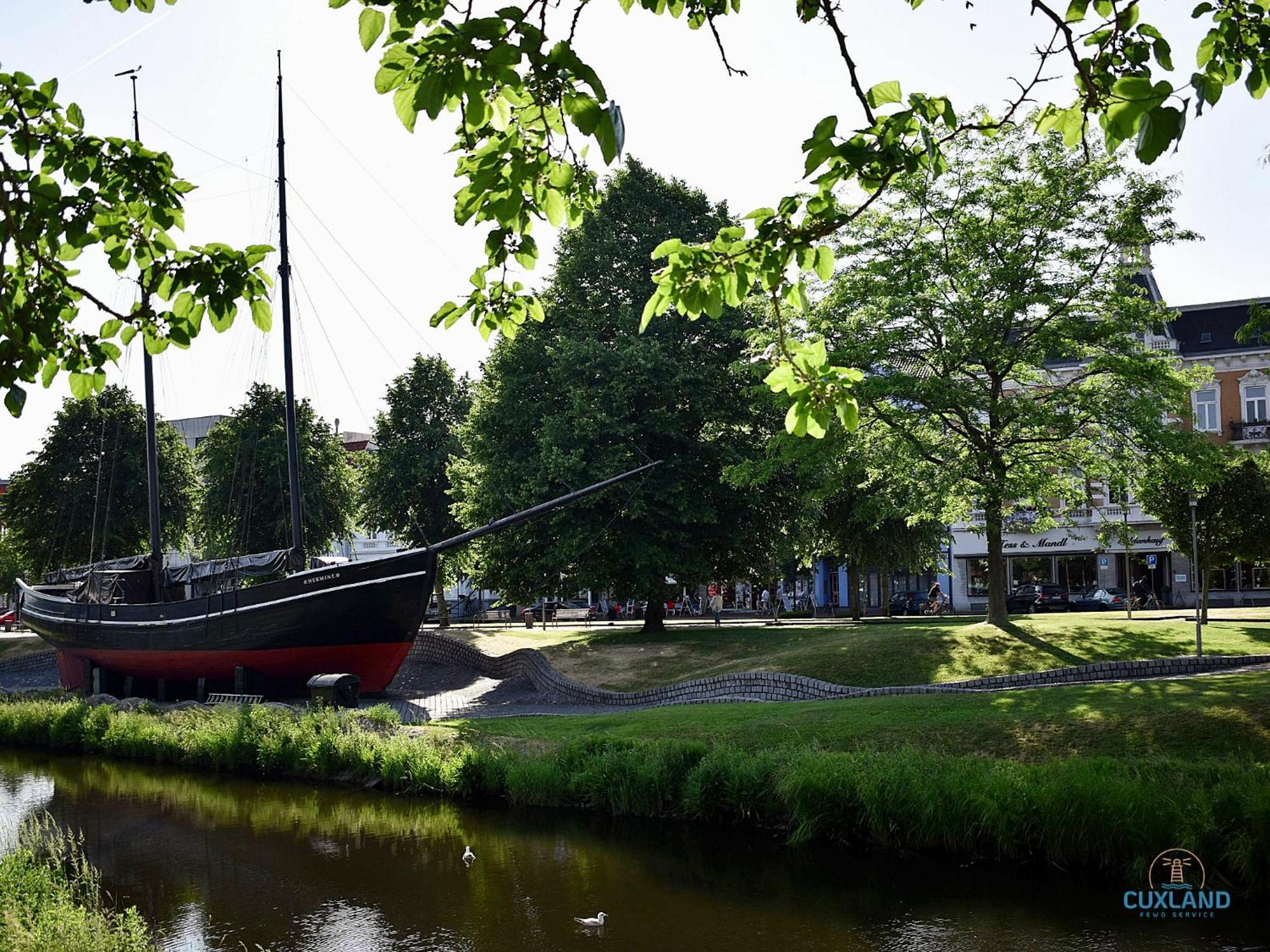 Appartamento Urlaub Direkt Im Hafen Cuxhaven Esterno foto